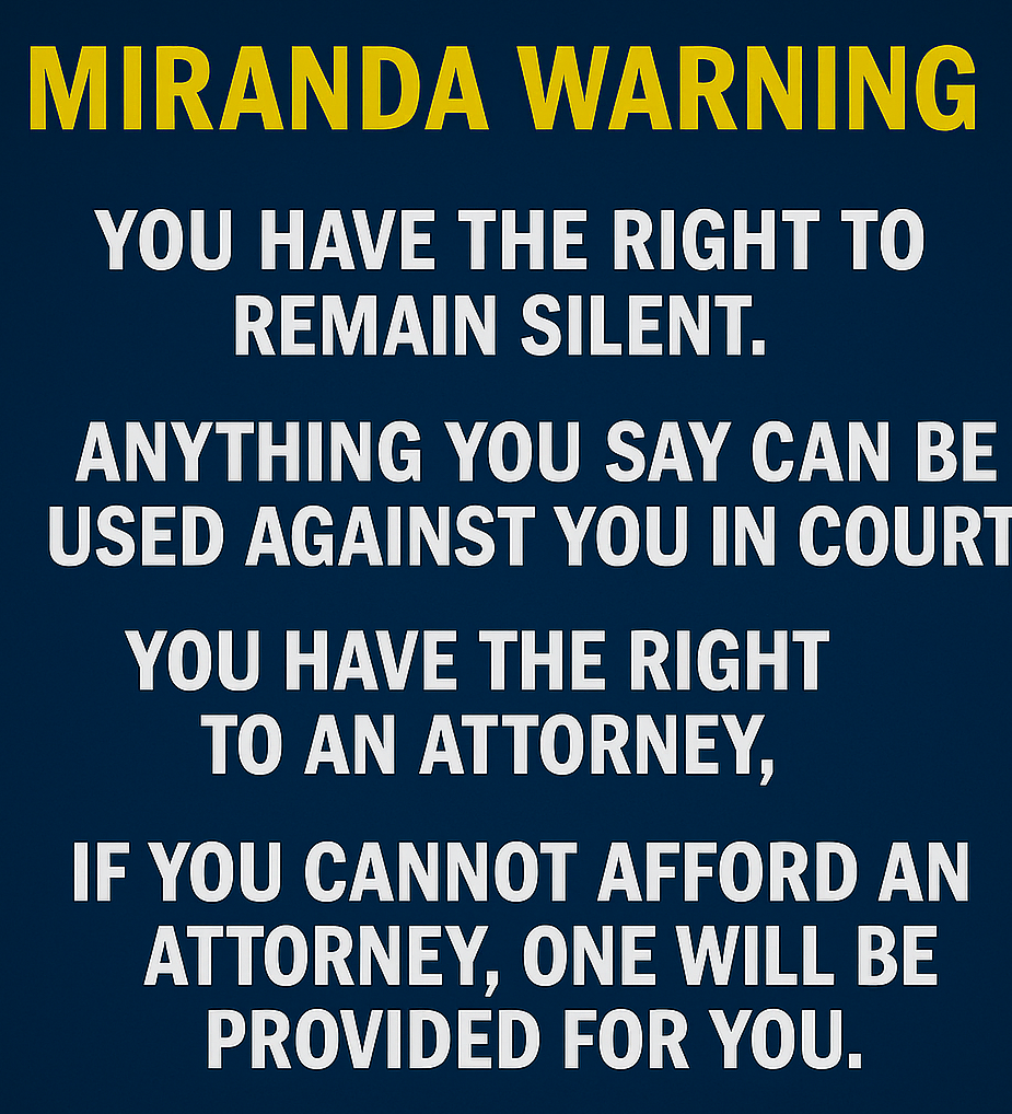 Miranda Warning