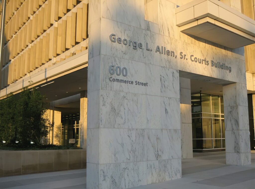 Texas Fifth Court of Appeals Dallas TX Contact Information and Jurisdiction