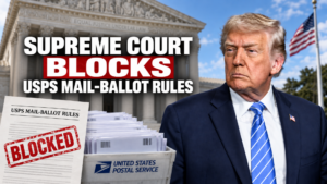 U.S. Supreme Court rejects the Trump administration’s request to enforce new USPS mail-ballot rules before the 2026 midterm elections