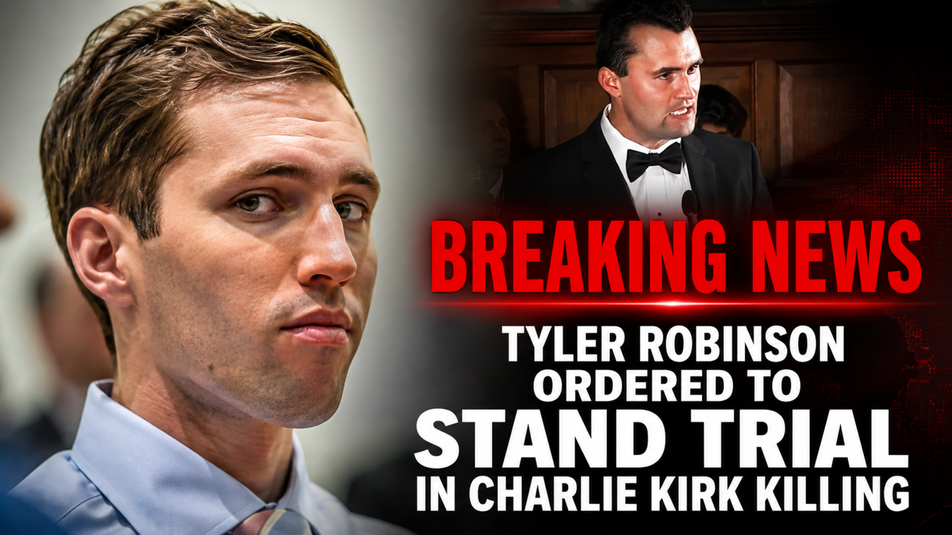 Tyler Robinson ordered to stand trial on seven charges in the fatal shooting of Charlie Kirk
