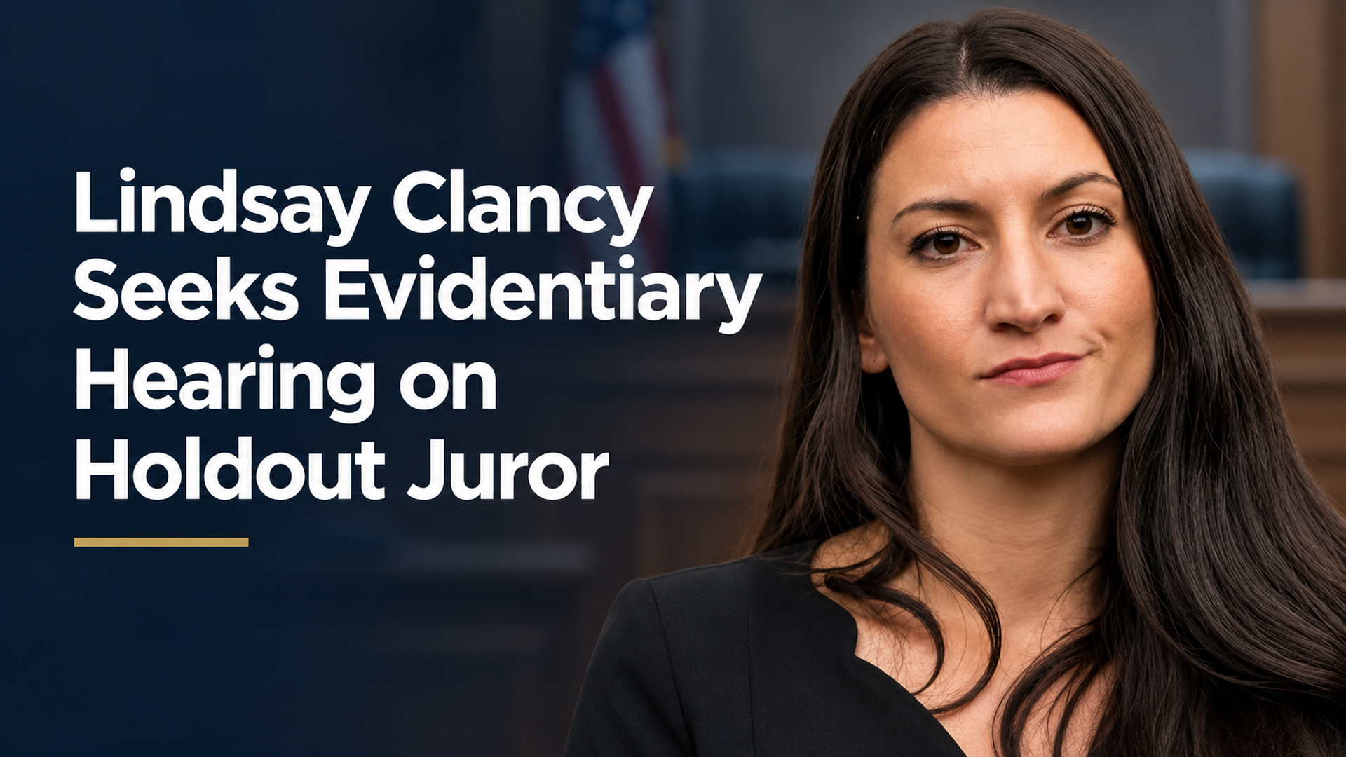 Lindsay Clancy Seeks Evidentiary Hearing on Holdout Juror