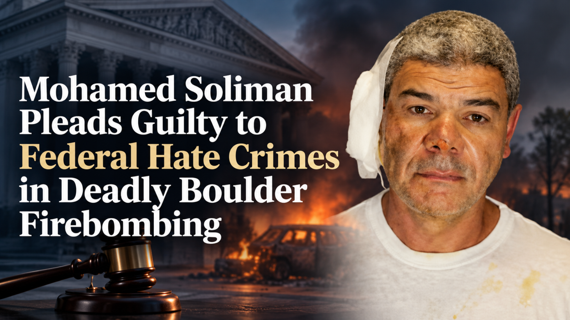 Mohamed Soliman Pleads Guilty to Boulder Hate-Crime Charges